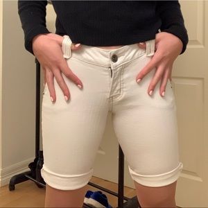 YMI  from City of Angels white shorts